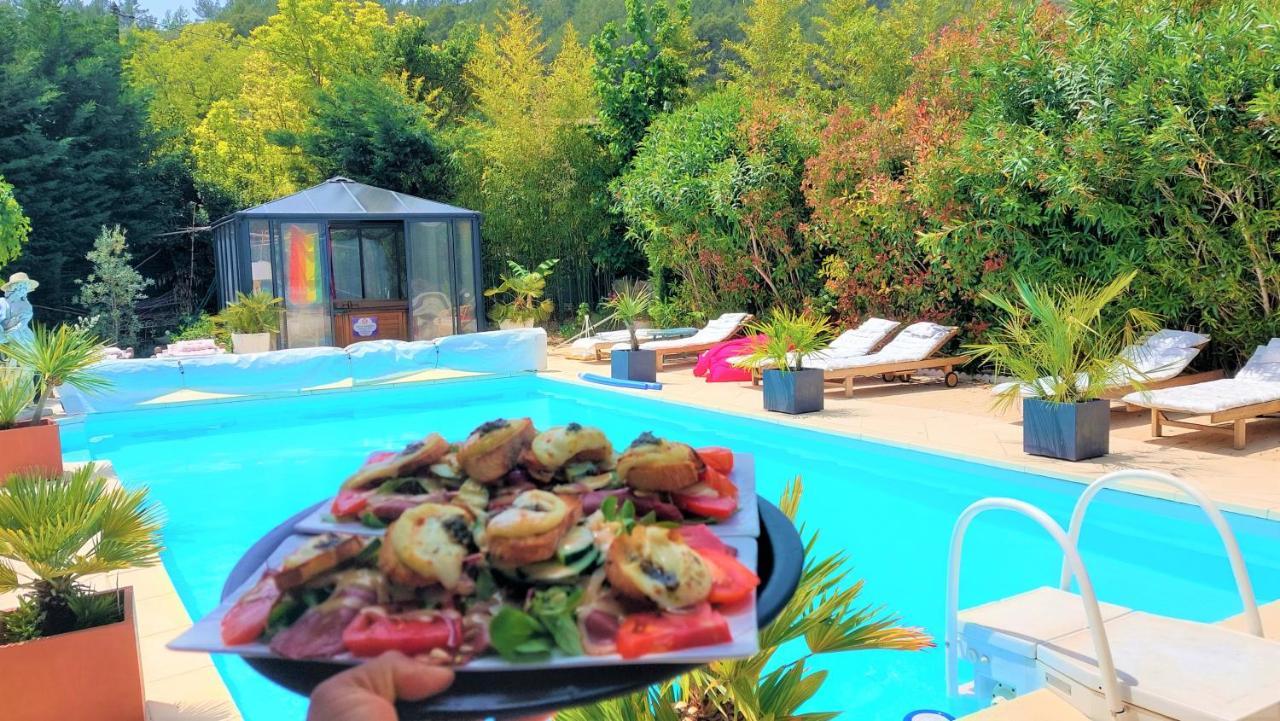 לינה וארוחת בוקר Taradeau La Bergerie Du Moulin (Adults Only) מראה חיצוני תמונה