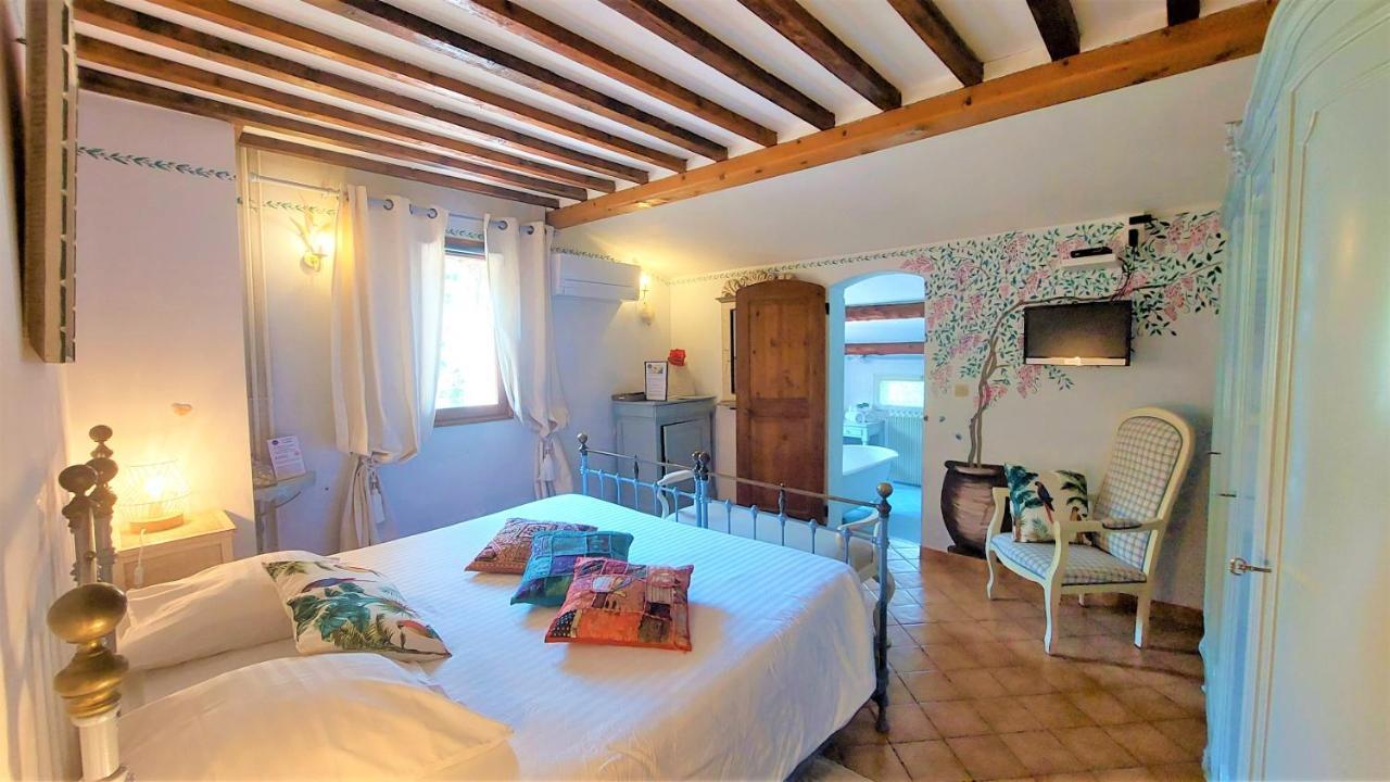 לינה וארוחת בוקר Taradeau La Bergerie Du Moulin (Adults Only) מראה חיצוני תמונה