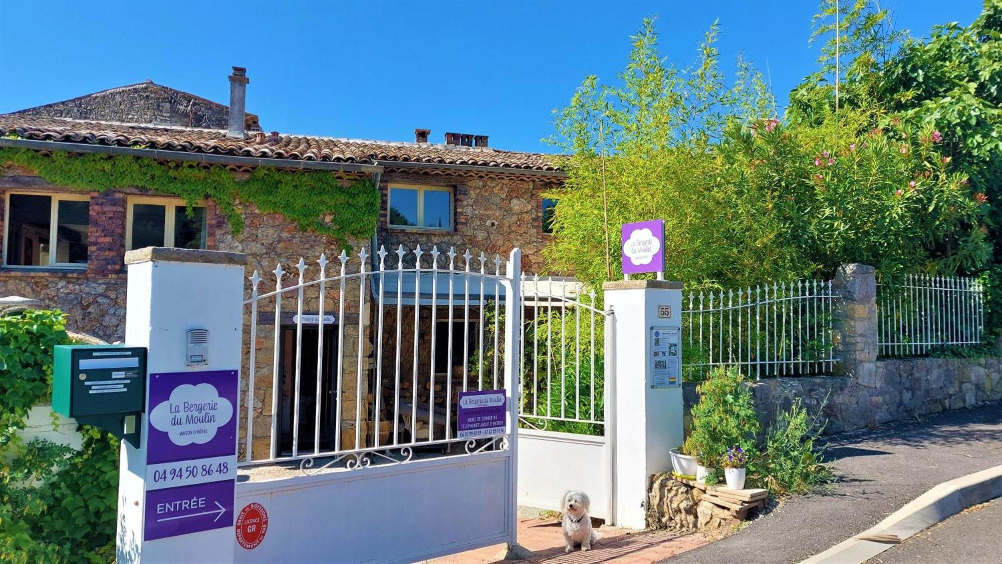 לינה וארוחת בוקר Taradeau La Bergerie Du Moulin (Adults Only) מראה חיצוני תמונה