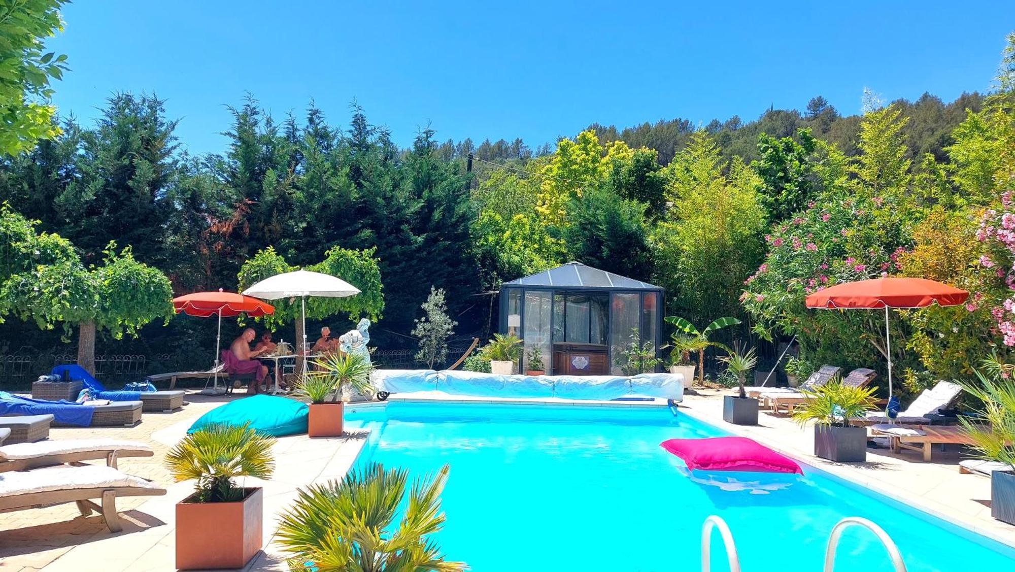 לינה וארוחת בוקר Taradeau La Bergerie Du Moulin (Adults Only) מראה חיצוני תמונה
