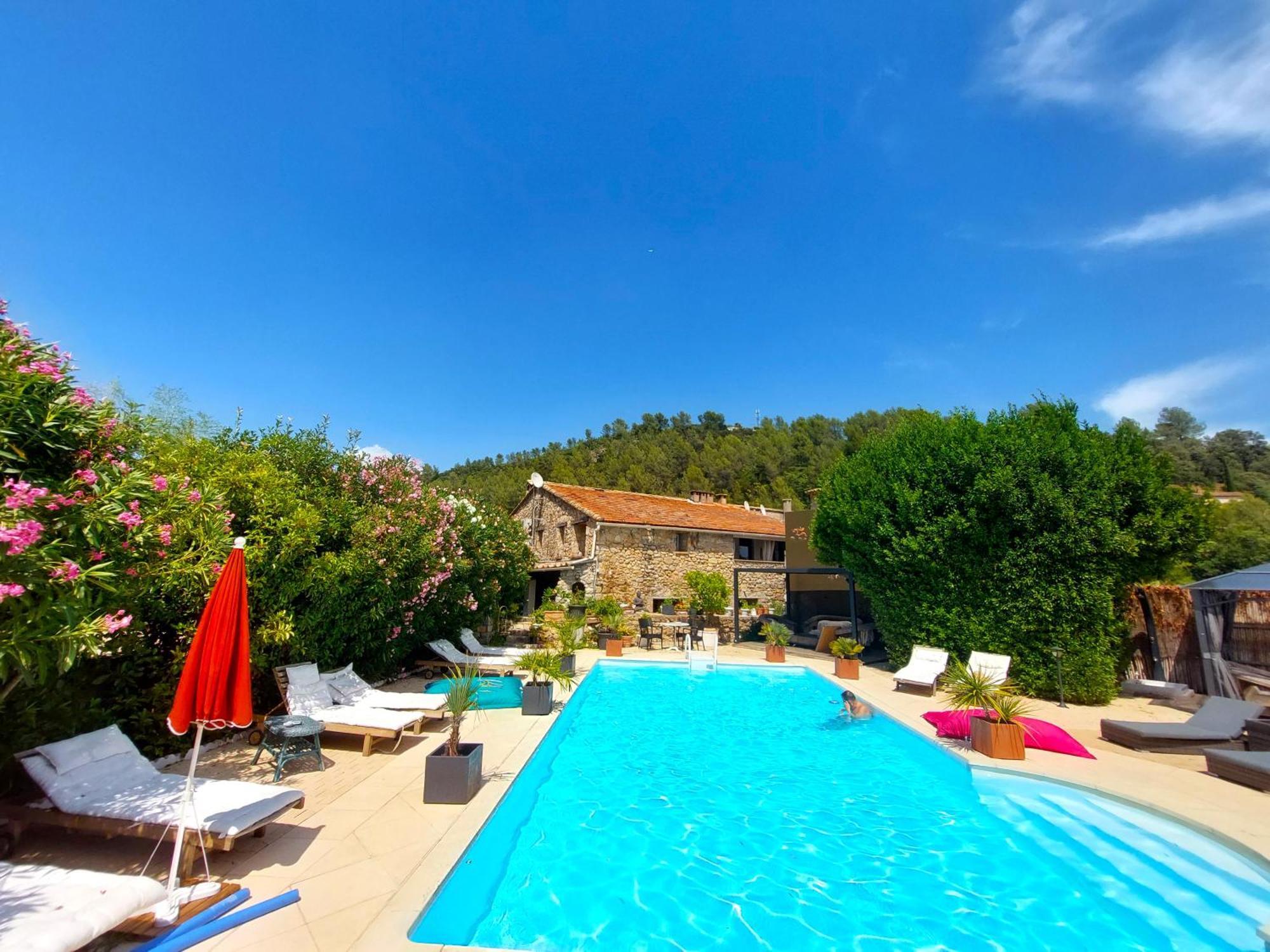 לינה וארוחת בוקר Taradeau La Bergerie Du Moulin (Adults Only) מראה חיצוני תמונה