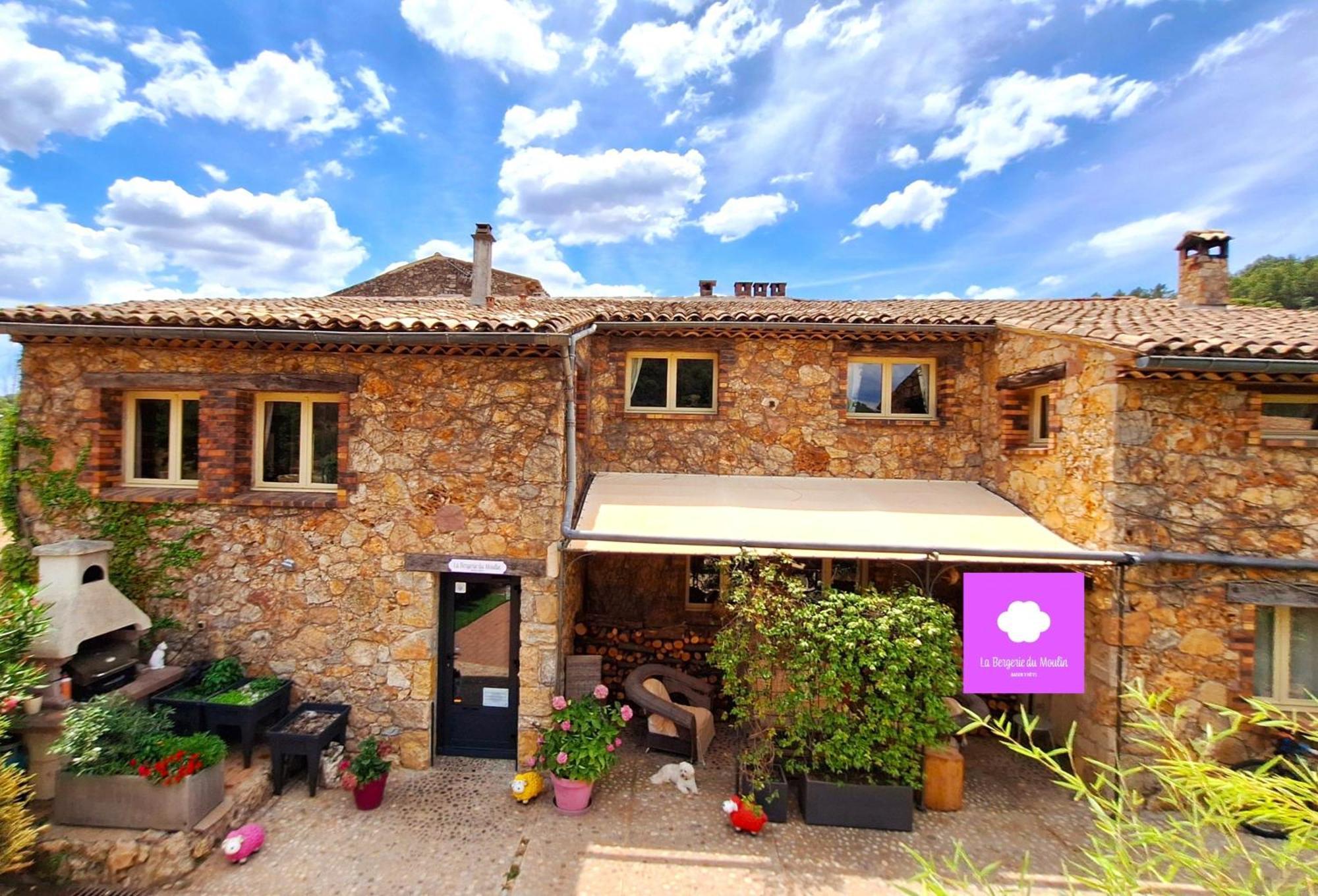 לינה וארוחת בוקר Taradeau La Bergerie Du Moulin (Adults Only) מראה חיצוני תמונה